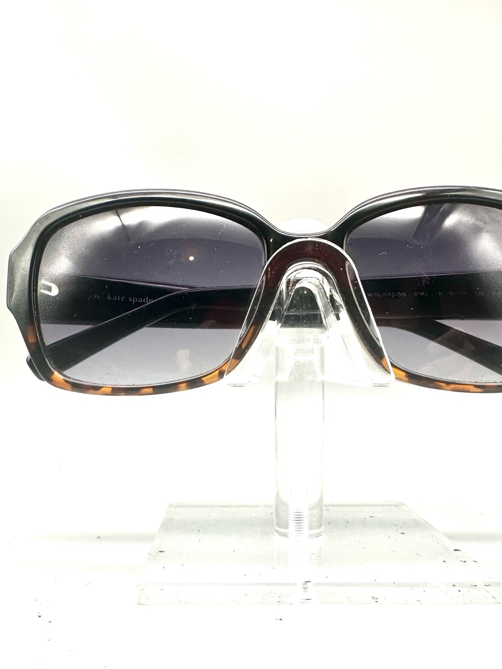 Kate Spade Winona Sunglasses Black Tortoise Square Gradient Lens WINONA2/O/S